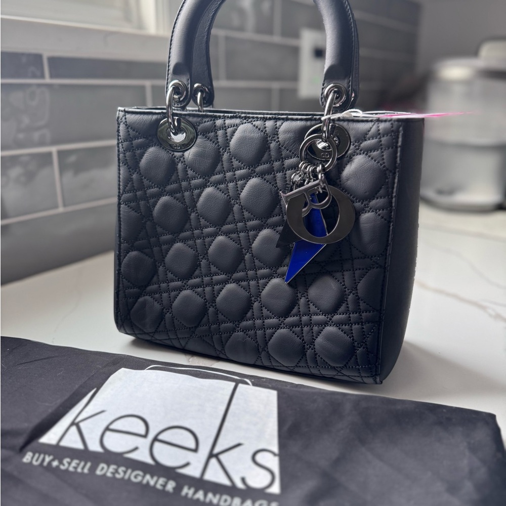 Lady Dior Small/Medium Lambskin Bag - Picture 7 of 10